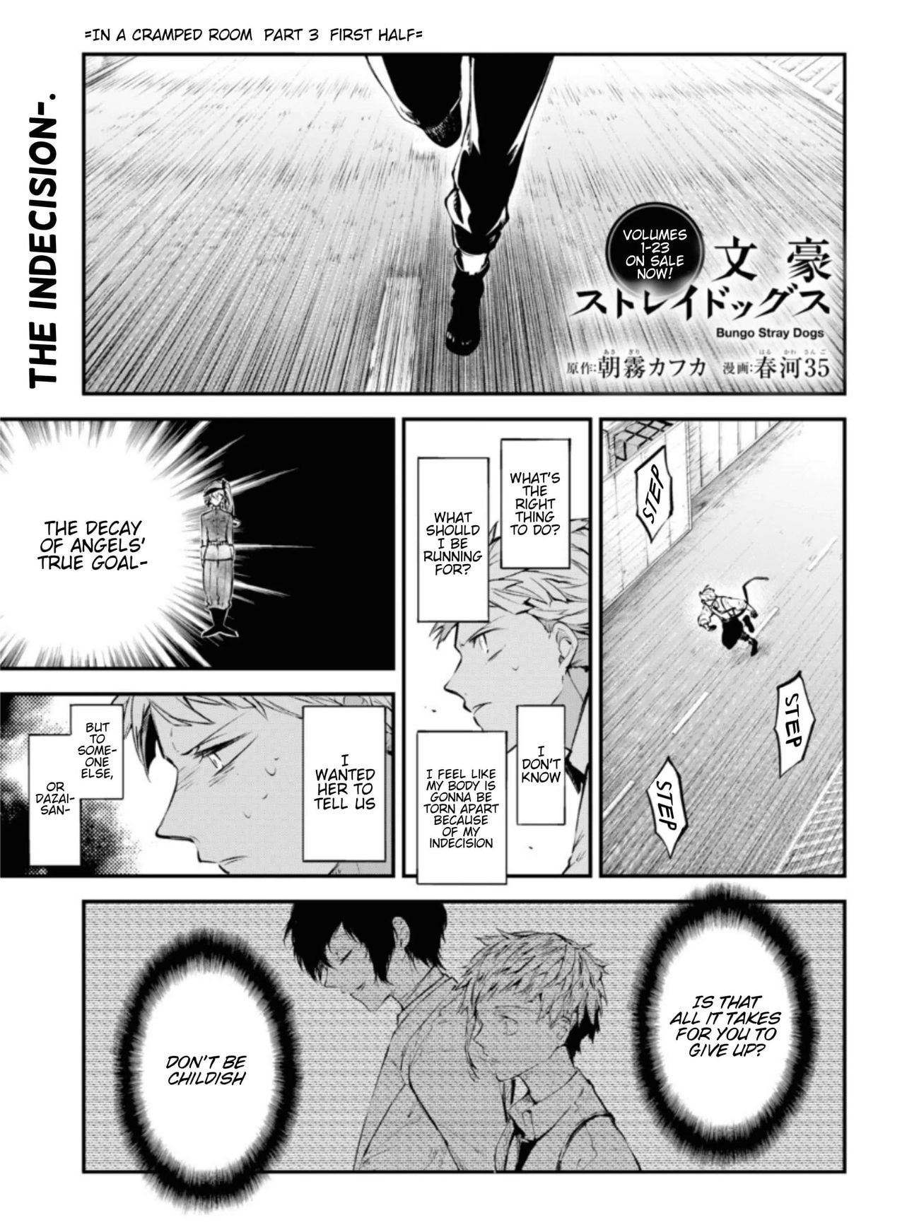 Bungou Stray Dogs, Chapter 107 image 02